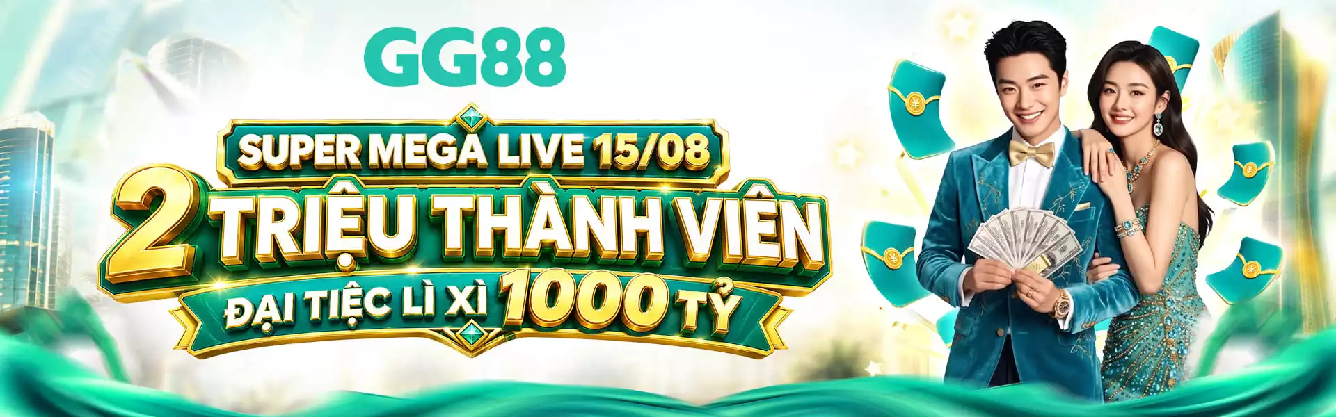 GG88 10 gg88 live Banner Super Mega Live 15-08