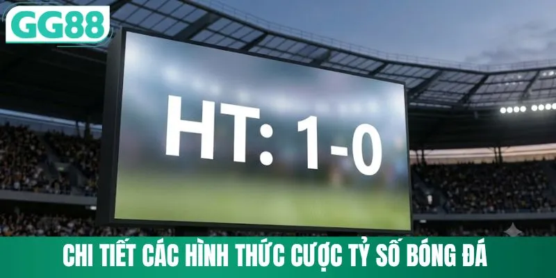 Kèo Tỷ Số Chính Xác Nhận Lộc Tỷ Phú Khi Chọn Chơi GG88 3 Chi tiết các hình thức cược tỷ số bóng đá