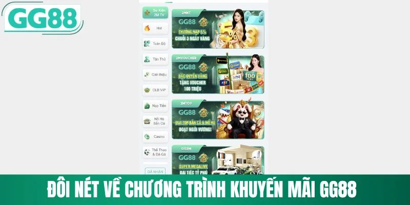 Khuyến Mãi GG88 1 Đôi nét về chương trình khuyến mãi GG88