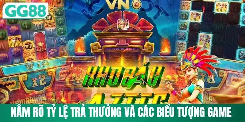 Kho Báu Aztec - Khám Phá Rừng Cổ Thu Lộc Lớn Cùng GG88 3 Nắm rõ tỷ lệ trả thưởng và các biểu tượng game
