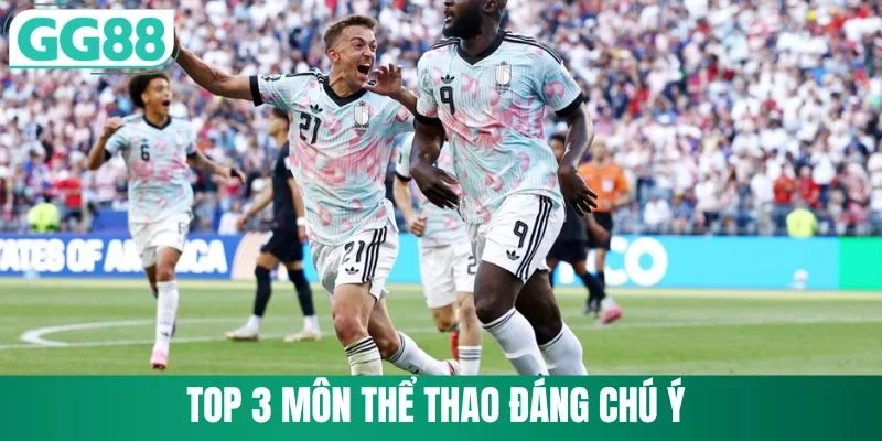Thể Thao GG88 3 Top 3 môn thể thao đáng chú ý
